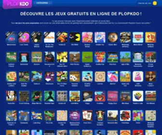 Plopkdo.com(Jouer aux meilleurs jeux GRATUITS en ligne) Screenshot