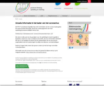 Plot.be(Provincie limburg opleiding en training) Screenshot