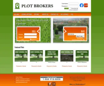 Plotbrokers.com(Nationwide) Screenshot