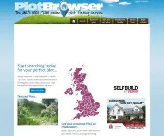 Plotbrowser.com(The FREE listing of house) Screenshot