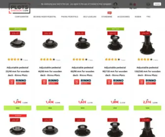 Plots-Discount.com(Découvrez le premier négoce en ligne de plots pour terrasses) Screenshot