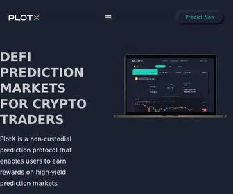 Plotx.io(DeFi Prediction Markets for Crypto Traders) Screenshot
