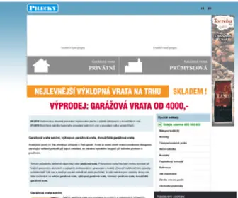 Ploty-Pilecky.cz(Garážová vrata) Screenshot