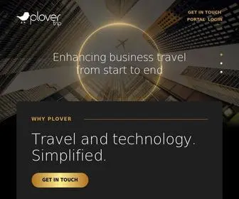 Plovertrip.com(Corporate Travel & Technology) Screenshot