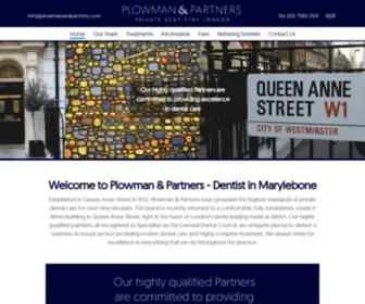 Plowmanandpartners.com(Plowman and Partners) Screenshot