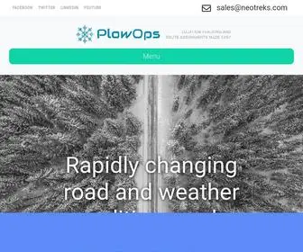 Plowops.com(Snow Plow Tracking and Assignment Software) Screenshot