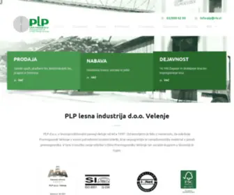 PLP.si(Lesna industrija) Screenshot