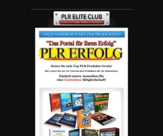 PLR-Elite-Club.de(4PLR Gratis) Screenshot