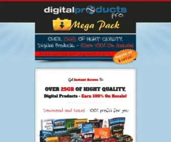PLR-Mega-Pack.com(Digital Mega Pack) Screenshot