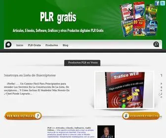 PLRgratis.com(PLR GRatis) Screenshot