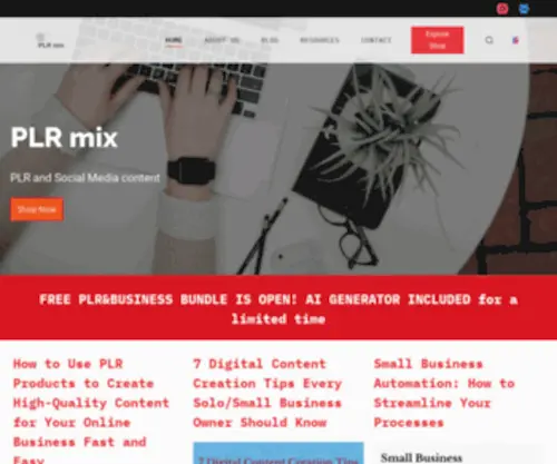 PLrmix.com(Welcome to) Screenshot