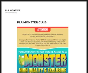 PLrmonster.club(PLrmonster club) Screenshot