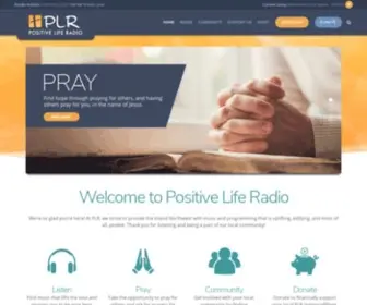 PLR.org(Positive Life Radio) Screenshot