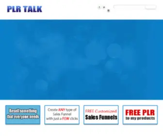 PLrtalk.com(Private Label Rights) Screenshot