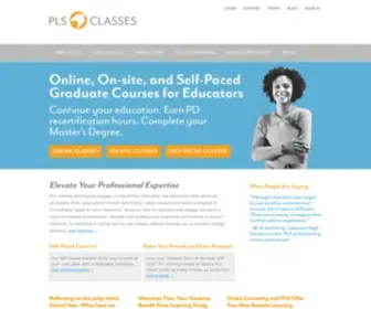 PLSclasses.com(Online and On) Screenshot