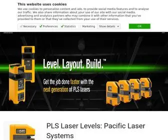 PLslaser.com(Pacific Laser Systems) Screenshot