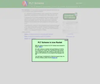 PLT-Scheme.org(PLT Scheme) Screenshot
