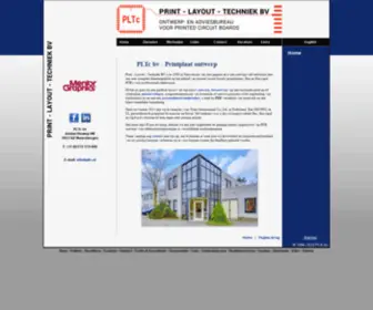 PLTC.nl(/adviesbureau voor printed circuit boards (printplaten)) Screenshot