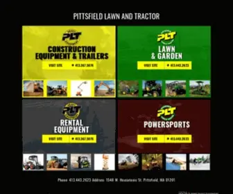PLT.com(PITTSFIELD LAWN & TRACTOR) Screenshot