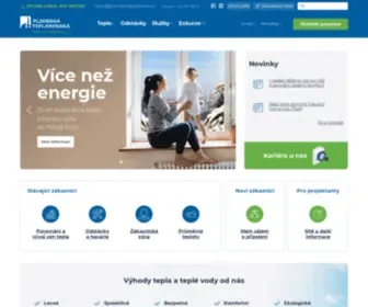 Pltep.cz(Plzeňská teplárenská) Screenshot
