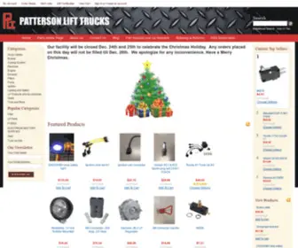 PLtparts.com(Patterson Lift Trucks Parts Store) Screenshot