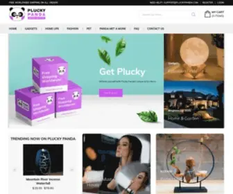 Pluckypanda.com(Plucky Panda) Screenshot