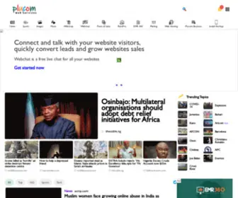 Plucom.com.ng(Plucom Web Services) Screenshot