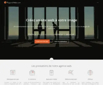 Plugandweb.com(Agence Web) Screenshot