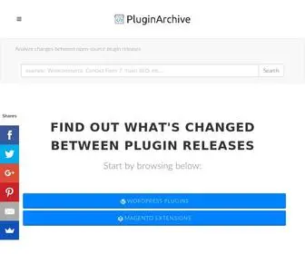 Pluginarchive.com(Wordpress plugins and Magento extensions archive Pluginarchive) Screenshot