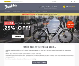 Pluginbikes.co.uk(Plugin Bikes) Screenshot