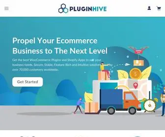 Pluginhive.com(Explore the Finest WooCommerce plugins & Shopify apps) Screenshot
