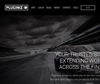 Pluginize.com(WordPress Plugins You Need by WebDevStudios) Screenshot