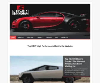 Pluginmotorwerks.com(High Performance EVs & Supercars) Screenshot