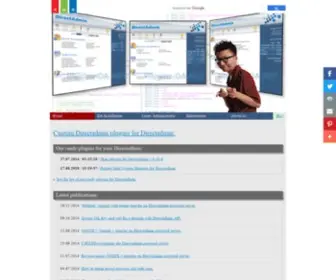 Plugins-DA.net(Home. « Professional system administrator for your server) Screenshot