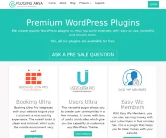 Pluginsarea.com(Plugins Area Solutions For Wordpress) Screenshot