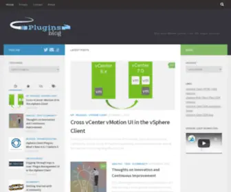 Pluginsblog.com(Blog about VMware vSphere Client SDK) Screenshot