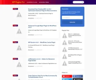 Pluginspro.net(WP Plugins Pro) Screenshot