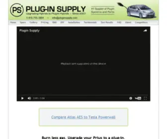 Pluginsupply.com(Plug-In Supply) Screenshot