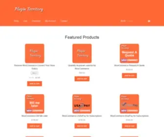 Pluginterritory.com(We sell WordPress and WooCommerce plugins) Screenshot