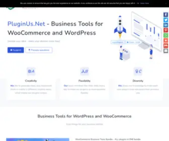 Pluginus.net(Business Tools for WordPress and WooCommerce) Screenshot