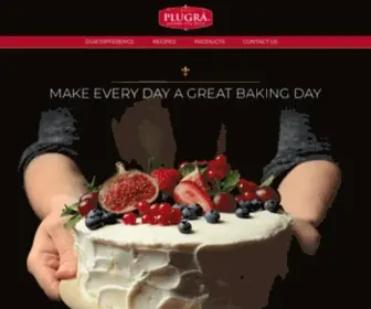 Plugra.com(Plugrà Premium Butter) Screenshot