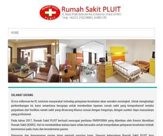 Pluit-Hospital.com(Rumah Sakit PLUIT) Screenshot