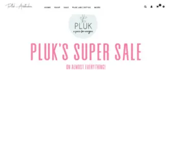 Pluk-Amsterdam.com(Pluk Amsterdam) Screenshot