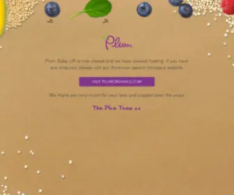 Plum-Baby.co.uk(plum baby) Screenshot