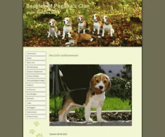 Plum-Beagles.de(Deckrüde) Screenshot