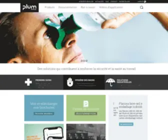 Plum-France.fr(Accueil) Screenshot