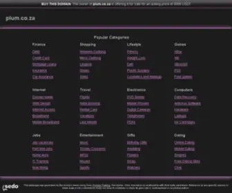 Plum.co.za(plum) Screenshot