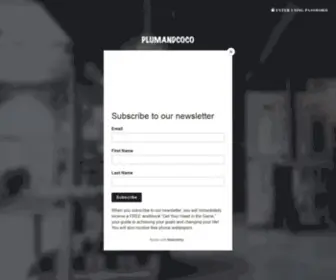 Plumandcoco.com(PlumandCoco) Screenshot