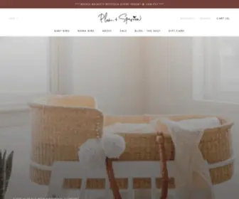 Plumandsparrow.com(African Moses Baskets) Screenshot