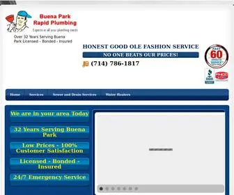 Plumberbuenapark.org($50 Special) Screenshot